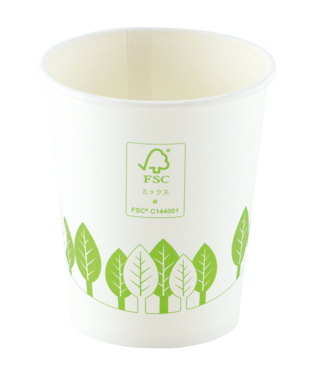 ペーパーカップ フォレスト(ホワイト) 500個